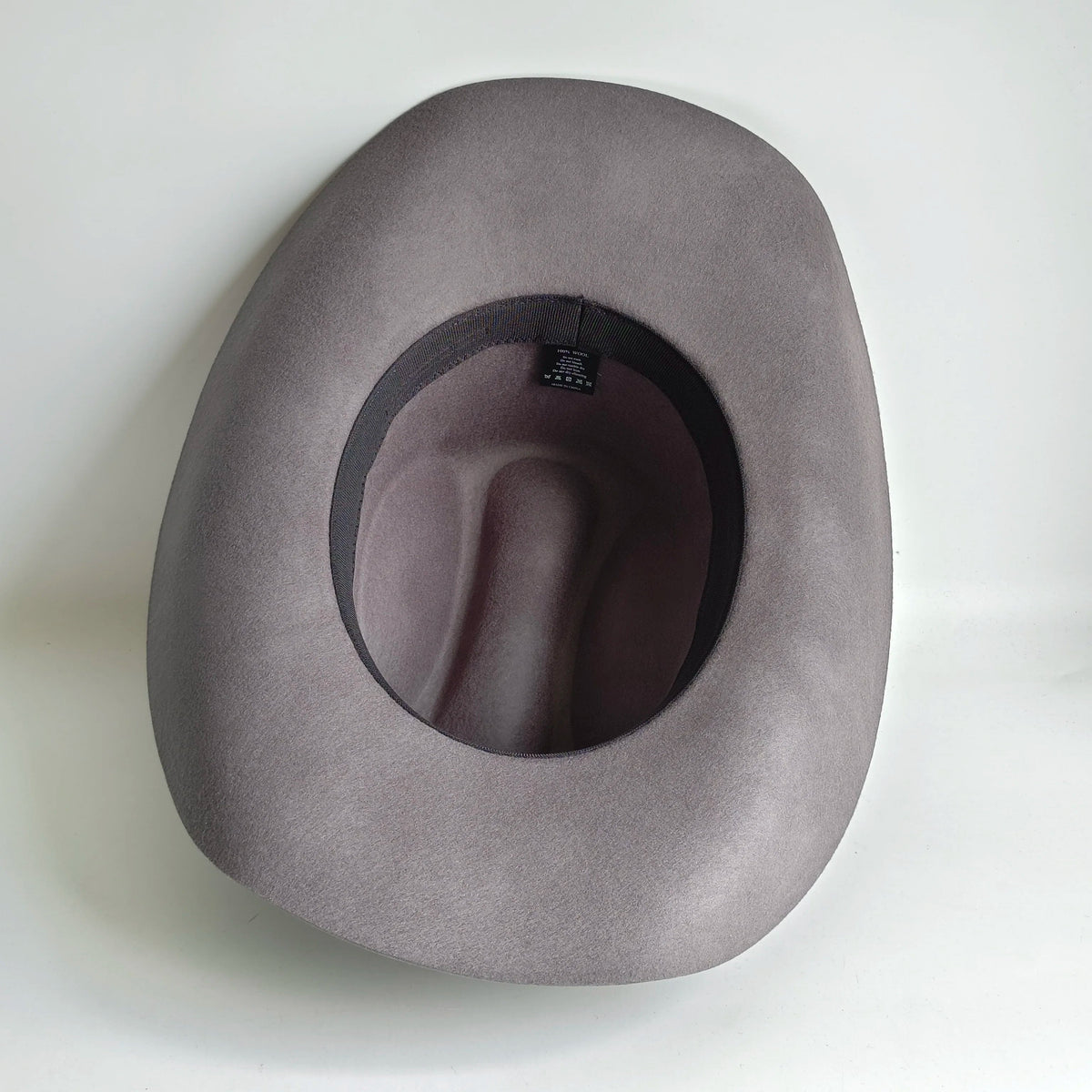 Sombrero de vaquero de lana 100%, accesorios del mismo color para otoño e invierno, sombrero de vaquero rizado clásico de Panamá, sombrero vaquero AANHORA-SHOPPING