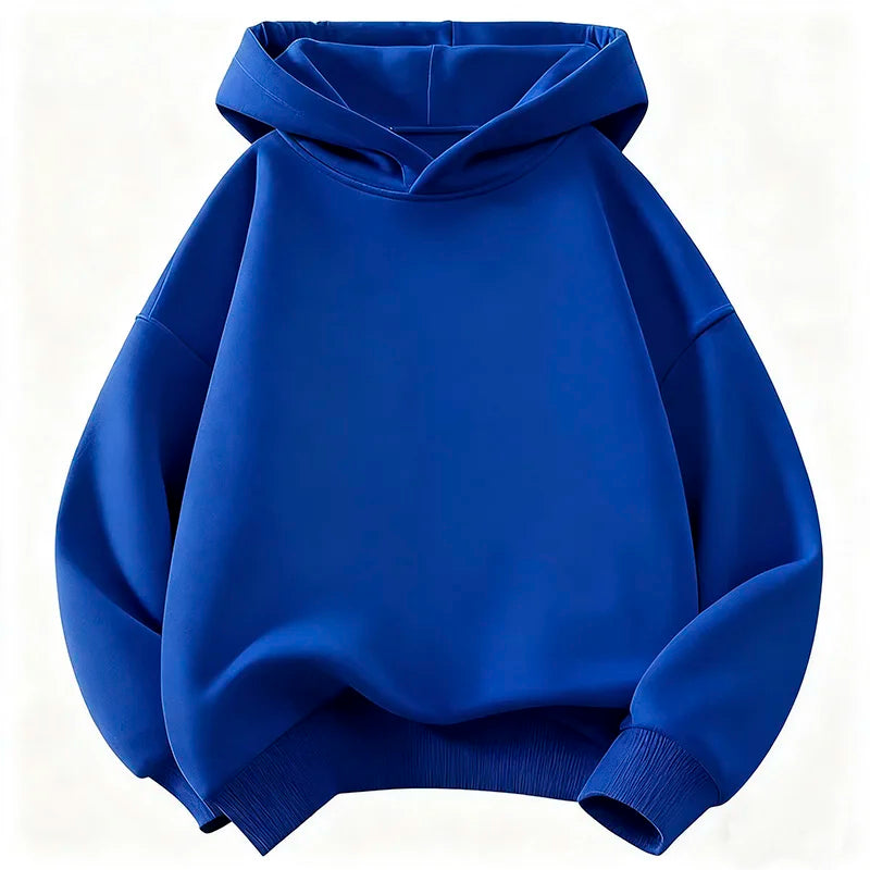 Sudadera con Capucha para Niños, Moda Infantil, Primavera-Otoño 2026, Sudadera Informal para Niñas, Sudadera con Capucha de Color Sólido para Niños AANHORA-SHOPPING