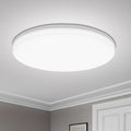 Lámpara de techo LED moderna, lámpara redonda de ahorro de energía para dormitorio, adecuada para sala de estar y dormitorio, luz LED interior AANHORA-SHOPPING
