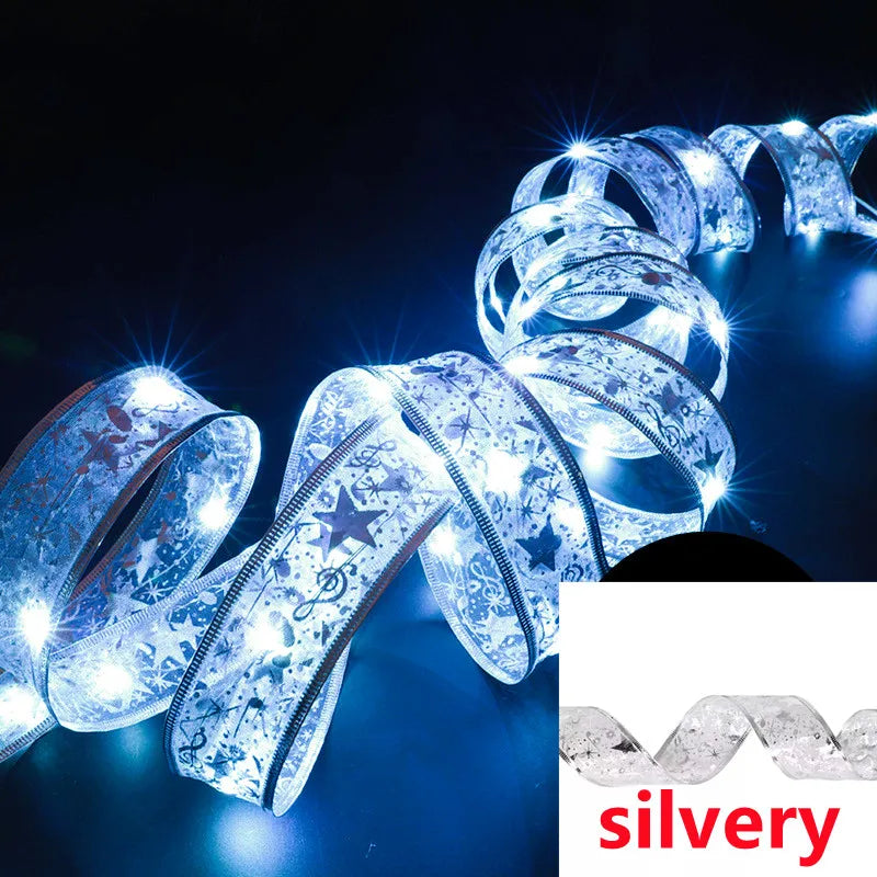 Aswesaw decoración de árbol de Navidad 10m cinta LED guirnaldas de luces cuerdas cinta de Navidad con LED Navidad Año Nuevo 2023 decoración del hogar AANHORA-SHOPPING