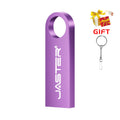 Mini Metal USB Flash Drive 128GB Free Custom Logo Pen Drive 64GB 32GB Personalized Customization Memory Stick Pendrive 16GB 8GB AANHORA-SHOPPING