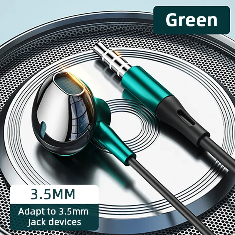 Auriculares USB tipo C HiFi bajo estéreo Control de volumen micrófono 3,5mm auriculares con cable para Galaxy S24 S23 S22 S21 Ultra iPhone 15 Pro Max AANHORA-SHOPPING