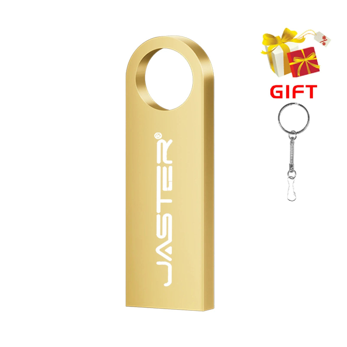 Mini Metal USB Flash Drive 128GB Free Custom Logo Pen Drive 64GB 32GB Personalized Customization Memory Stick Pendrive 16GB 8GB AANHORA-SHOPPING