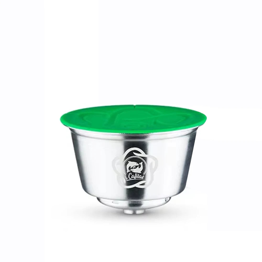 Reusable coffee capsules for Dolce Gusto refillable capsule espresso filter stainless steel filter box iCafilas AANHORA-SHOPPING