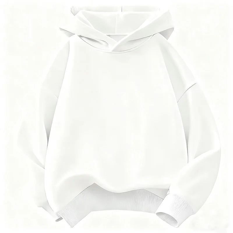 Sudadera con Capucha para Niños, Moda Infantil, Primavera-Otoño 2026, Sudadera Informal para Niñas, Sudadera con Capucha de Color Sólido para Niños AANHORA-SHOPPING
