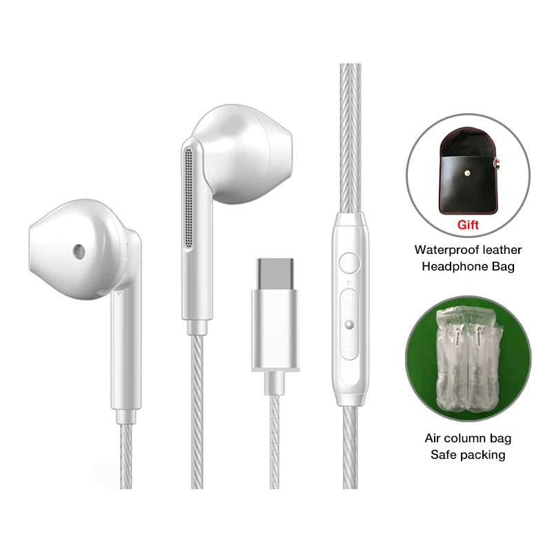 EARDECO-auriculares intrauditivos con micrófono, cascos con cable, graves pesados, estéreo, con cable, para juegos y teléfonos AANHORA-SHOPPING