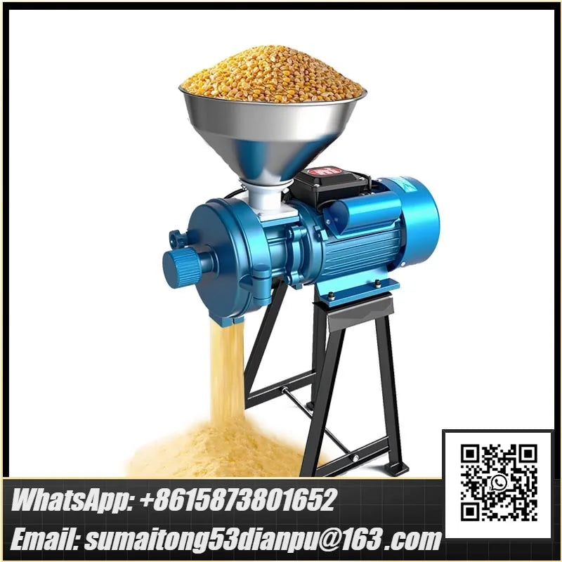 Molino Multifuncional para Harina, Maíz, Café, Granos, Trigo, Arroz, Soja, Nueces, Máquina para Hacer Mantequilla de Maní AANHORA-SHOPPING