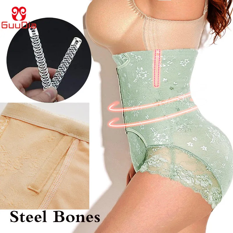 GUUDIA-Entrenador de cintura alta, bragas moldeadoras de cuerpo, ropa moldeadora de baño fácil, pantalones cortos, Control de barriga, moldeador de cintura, moldeadores más delgados AANHORA-SHOPPING