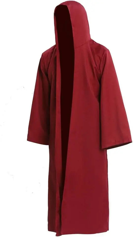 Túnica de mago con capucha, capa de Halloween, disfraces de Cosplay, disfraces de cosplay marrones, 2024 AANHORA-SHOPPING