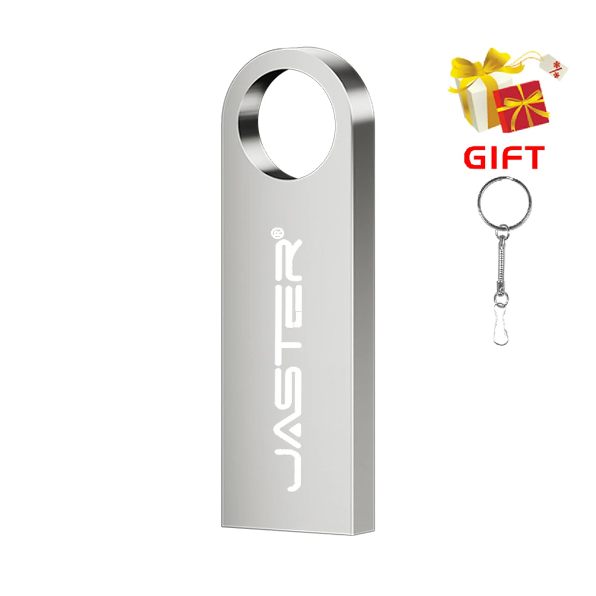 Mini Metal USB Flash Drive 128GB Free Custom Logo Pen Drive 64GB 32GB Personalized Customization Memory Stick Pendrive 16GB 8GB AANHORA-SHOPPING