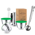 Reusable coffee capsules for Dolce Gusto refillable capsule espresso filter stainless steel filter box iCafilas AANHORA-SHOPPING