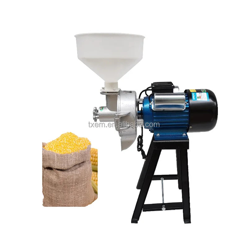 Molino Multifuncional para Harina, Maíz, Café, Granos, Trigo, Arroz, Soja, Nueces, Máquina para Hacer Mantequilla de Maní AANHORA-SHOPPING