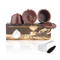 Reusable Dolce Gusto Coffee Capsules 3rd Plastic Stainless Steel Refillable Dolce Gusto Coffee Capsules for Nescafé Machines AANHORA-SHOPPING