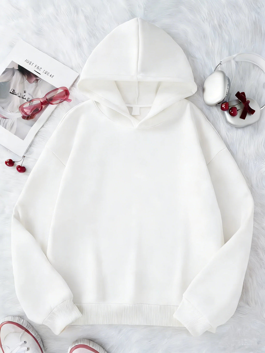 Sudadera con Capucha para Niños, Moda Infantil, Primavera-Otoño 2026, Sudadera Informal para Niñas, Sudadera con Capucha de Color Sólido para Niños AANHORA-SHOPPING