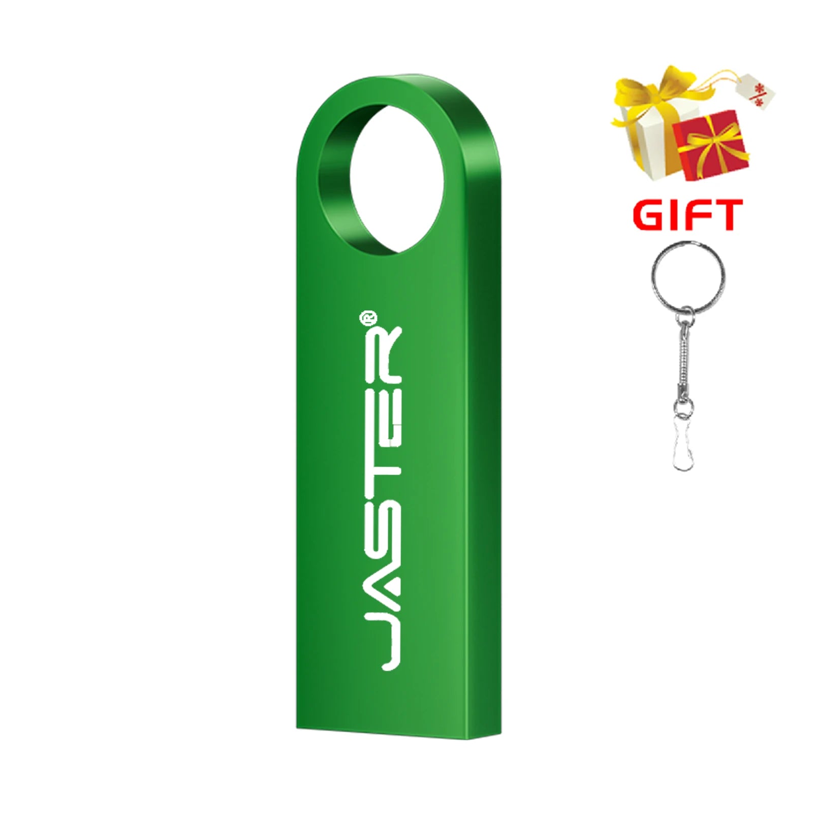 Mini Metal USB Flash Drive 128GB Free Custom Logo Pen Drive 64GB 32GB Personalized Customization Memory Stick Pendrive 16GB 8GB AANHORA-SHOPPING