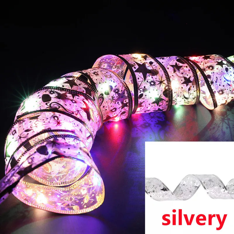 Aswesaw decoración de árbol de Navidad 10m cinta LED guirnaldas de luces cuerdas cinta de Navidad con LED Navidad Año Nuevo 2023 decoración del hogar AANHORA-SHOPPING
