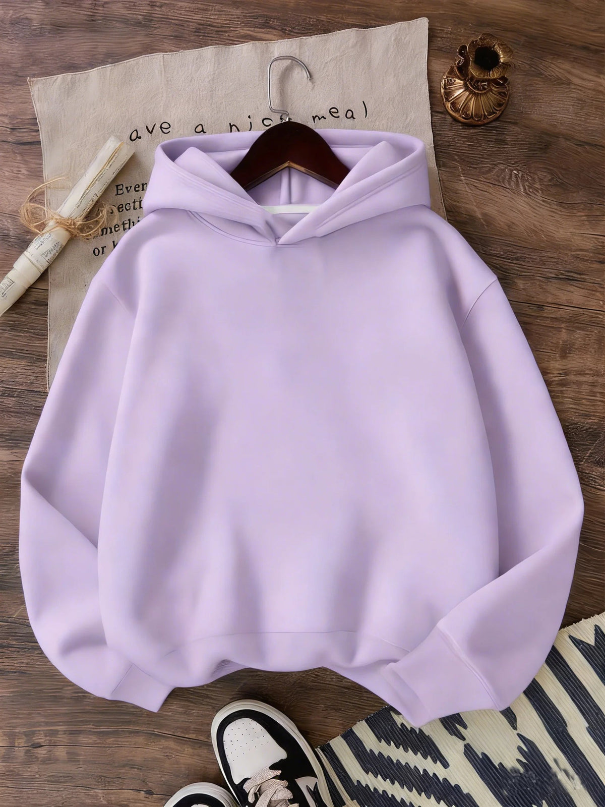 Sudadera con Capucha para Niños, Moda Infantil, Primavera-Otoño 2026, Sudadera Informal para Niñas, Sudadera con Capucha de Color Sólido para Niños AANHORA-SHOPPING