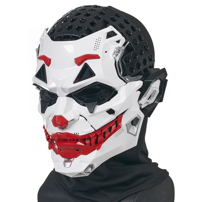 Máscaras Cyberpunk, Trenzas de Payaso, Cosplay 2D, Productos Personalizados de Resina, Accesorios de Juego de Rol de Anime para Halloween, Regalos y Juguetes AANHORA-SHOPPING