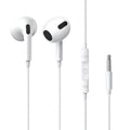Baseus H17 auriculares con cable de 3,5mm con micrófono auriculares internos controlados por cable para música deporte Monitor intrauditivo auriculares AANHORA-SHOPPING