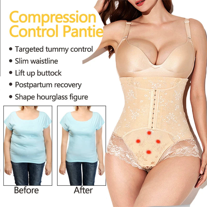 GUUDIA-Entrenador de cintura alta, bragas moldeadoras de cuerpo, ropa moldeadora de baño fácil, pantalones cortos, Control de barriga, moldeador de cintura, moldeadores más delgados AANHORA-SHOPPING