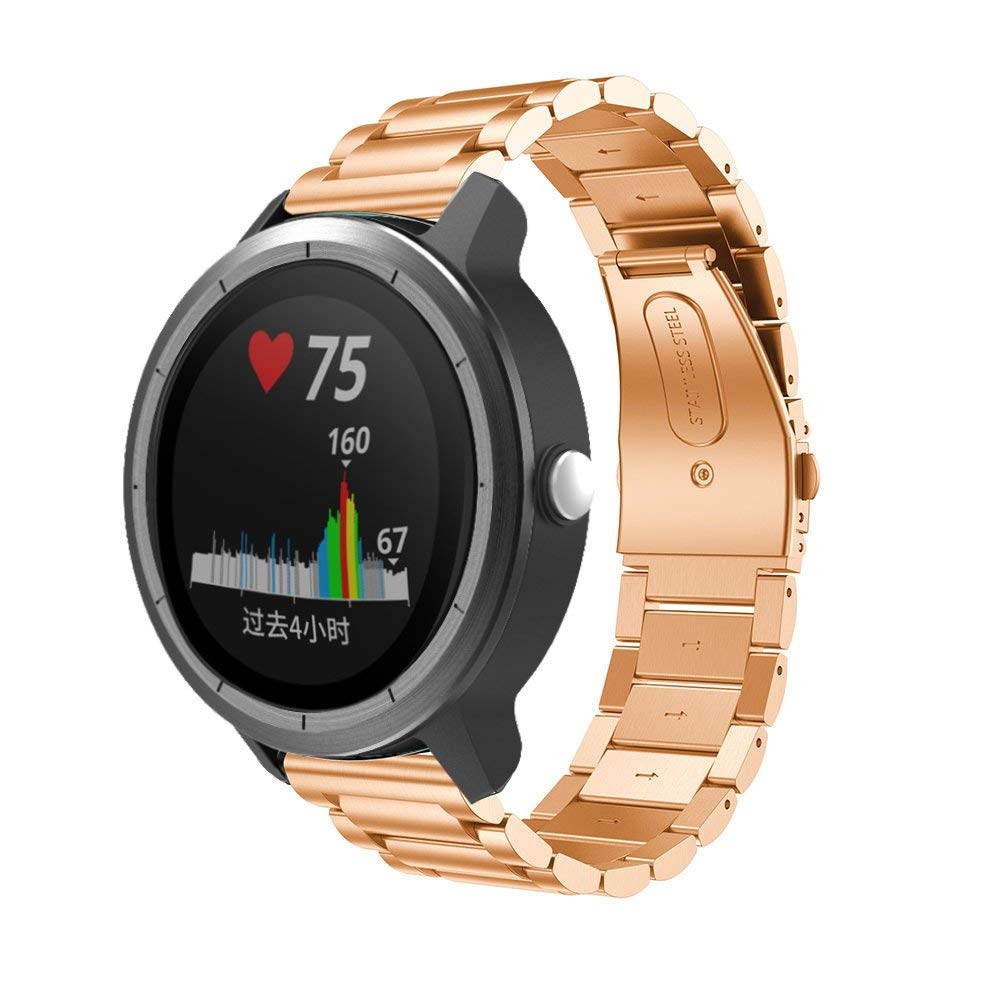 Stainless Steel Bracelet for Garmin Vivoactive 3 AANHORA-SHOPPING