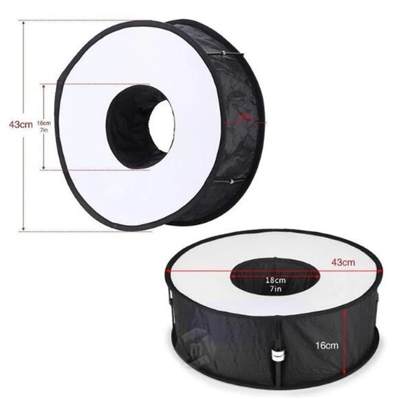 Round Shaped Foldable Softbox AANHORA-SHOPPING