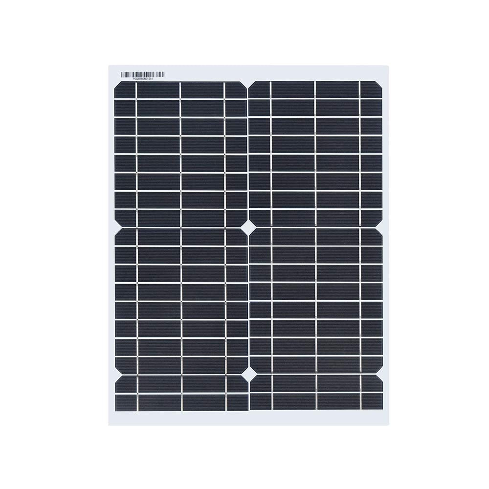 20W/18V Solar Panel Kit with USB Cable AANHORA-SHOPPING