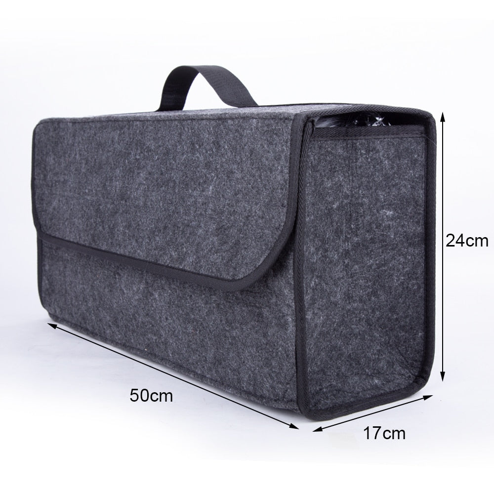 Foldable Felt Car Trunk Organizer AANHORA-SHOPPING