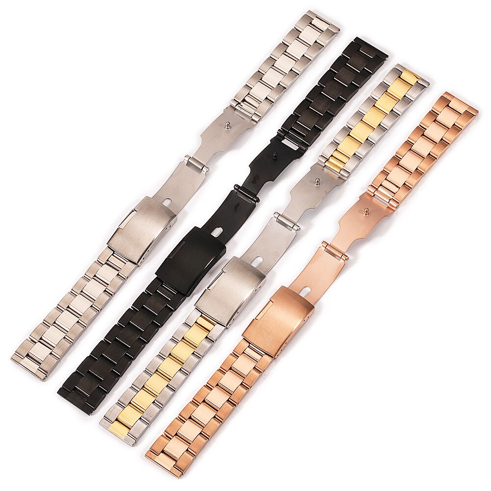 Universal Classic Stainless Steel Watch Band AANHORA-SHOPPING