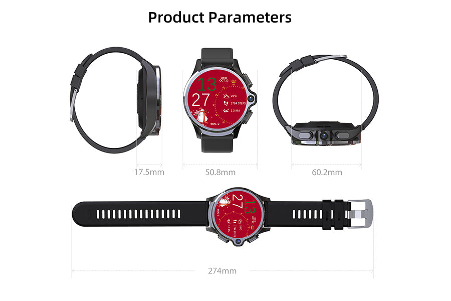 Colorful Bluetooth Smart Watch AANHORA-SHOPPING