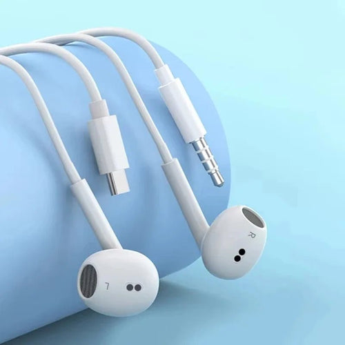 Auriculares con Cable Tipo C y 3,5 mm para Xiaomi y Redmi - AANHORA-SHOPPING