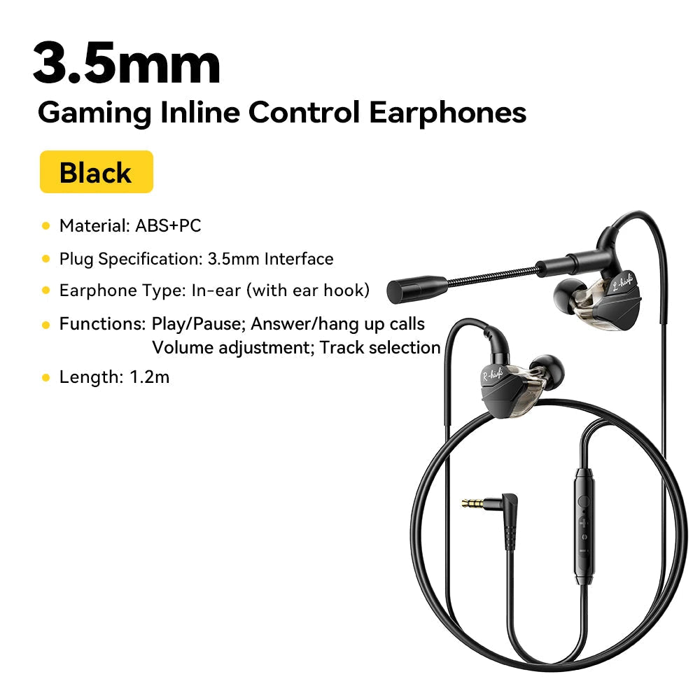 Auriculares Gaming Essager de 3,5 mm con Micrófono - AANHORA-SHOPPING