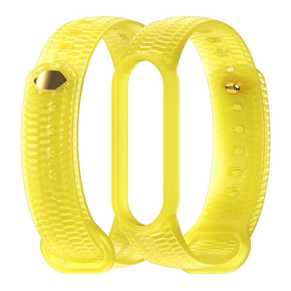 Transparent Silicone Band for Xiaomi Mi Band 3 and 4 AANHORA-SHOPPING