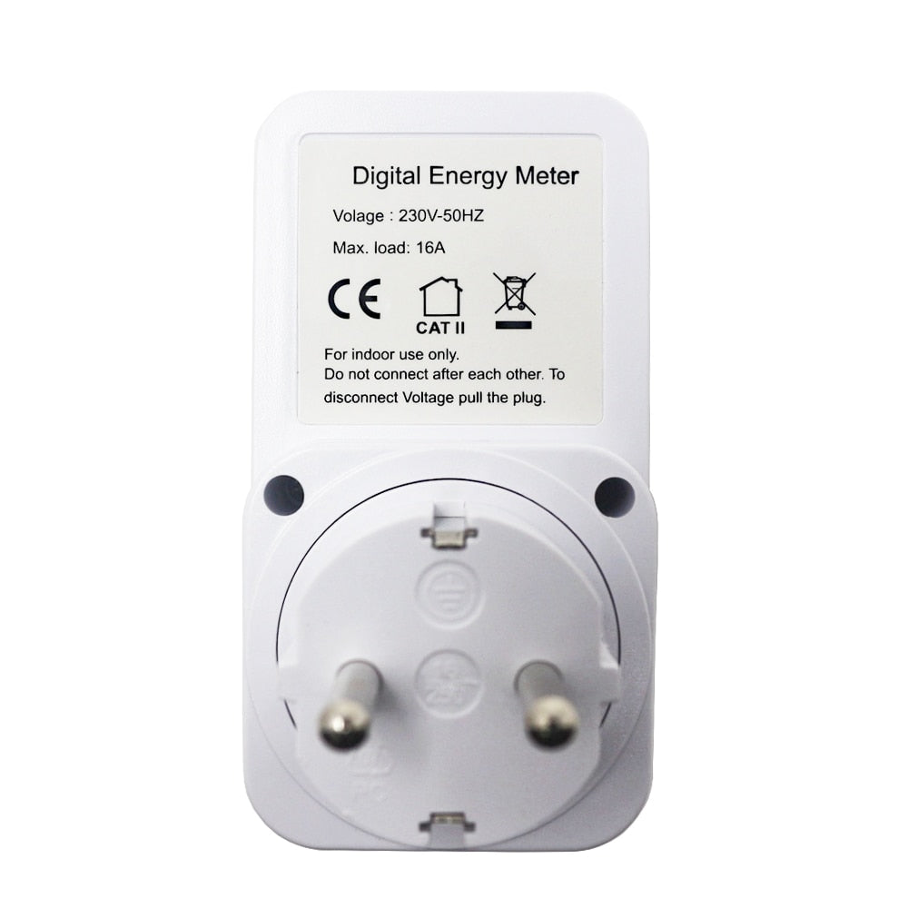 AC 230 V Digital Energy Monitor AANHORA-SHOPPING