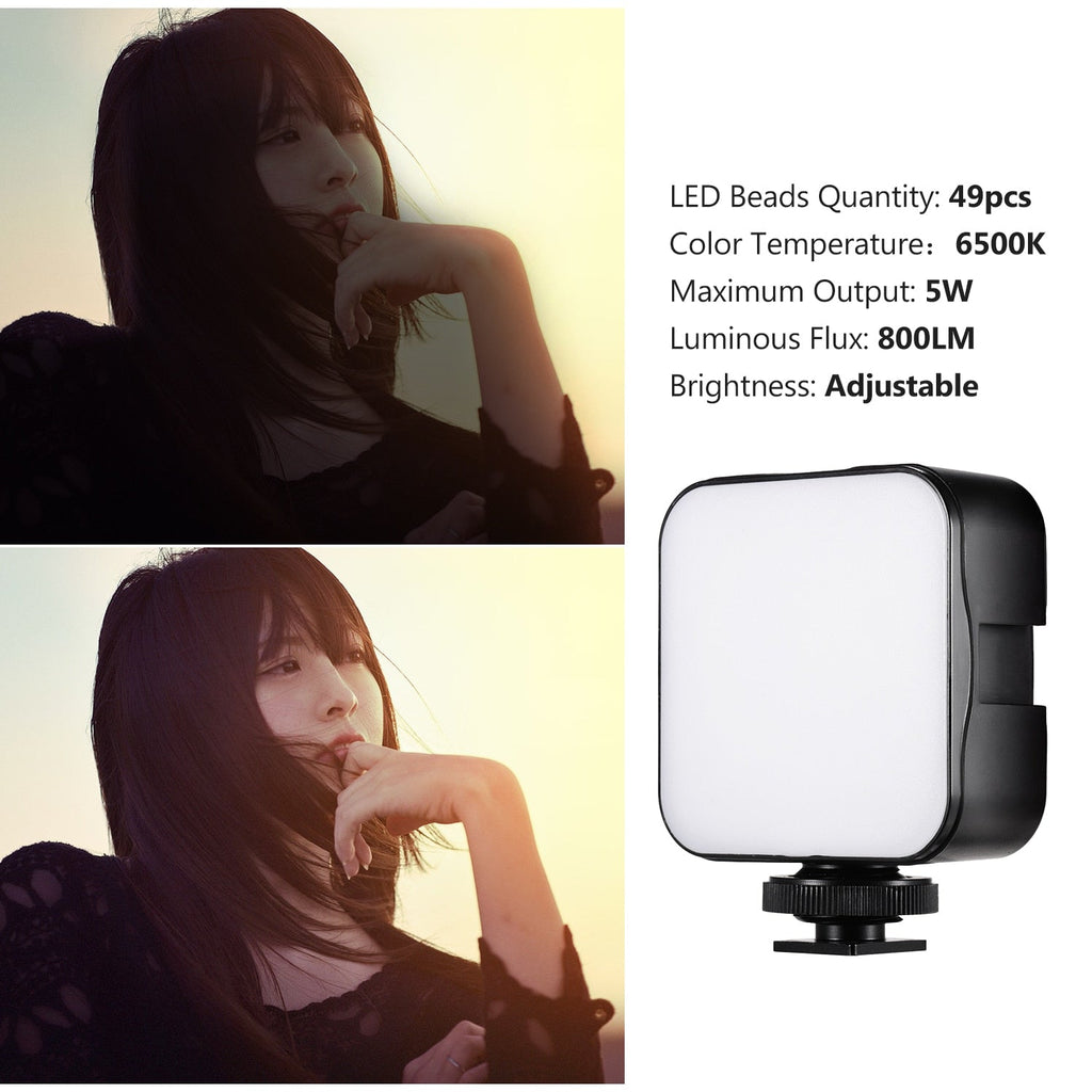 5W Mini LED Video Light AANHORA-SHOPPING