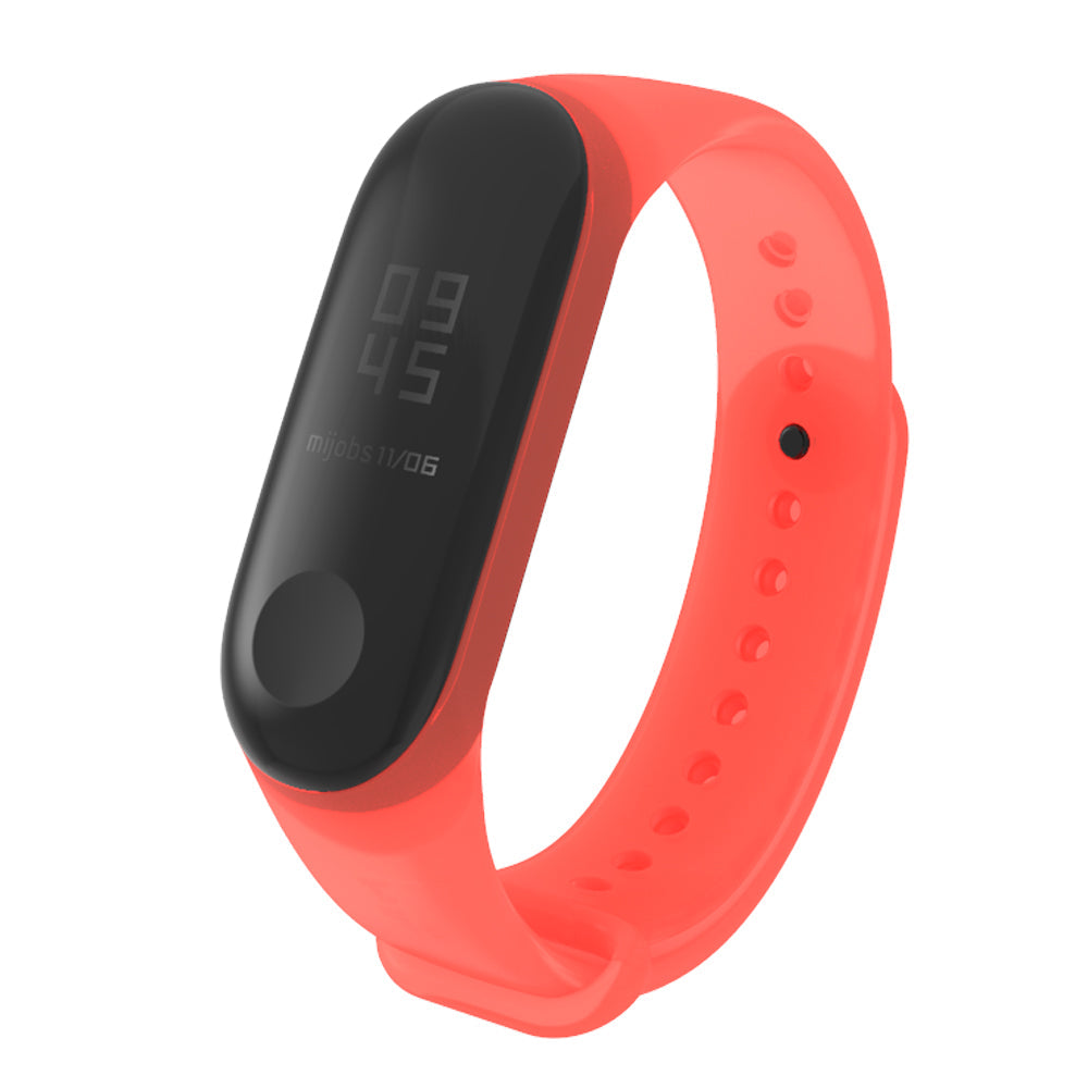 Transparent Silicone Band for Xiaomi Mi Band 3 and 4 AANHORA-SHOPPING