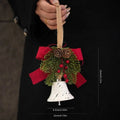 Campana Navideña Colgante con Lazo para Árbol de Navidad - AANHORA-SHOPPING