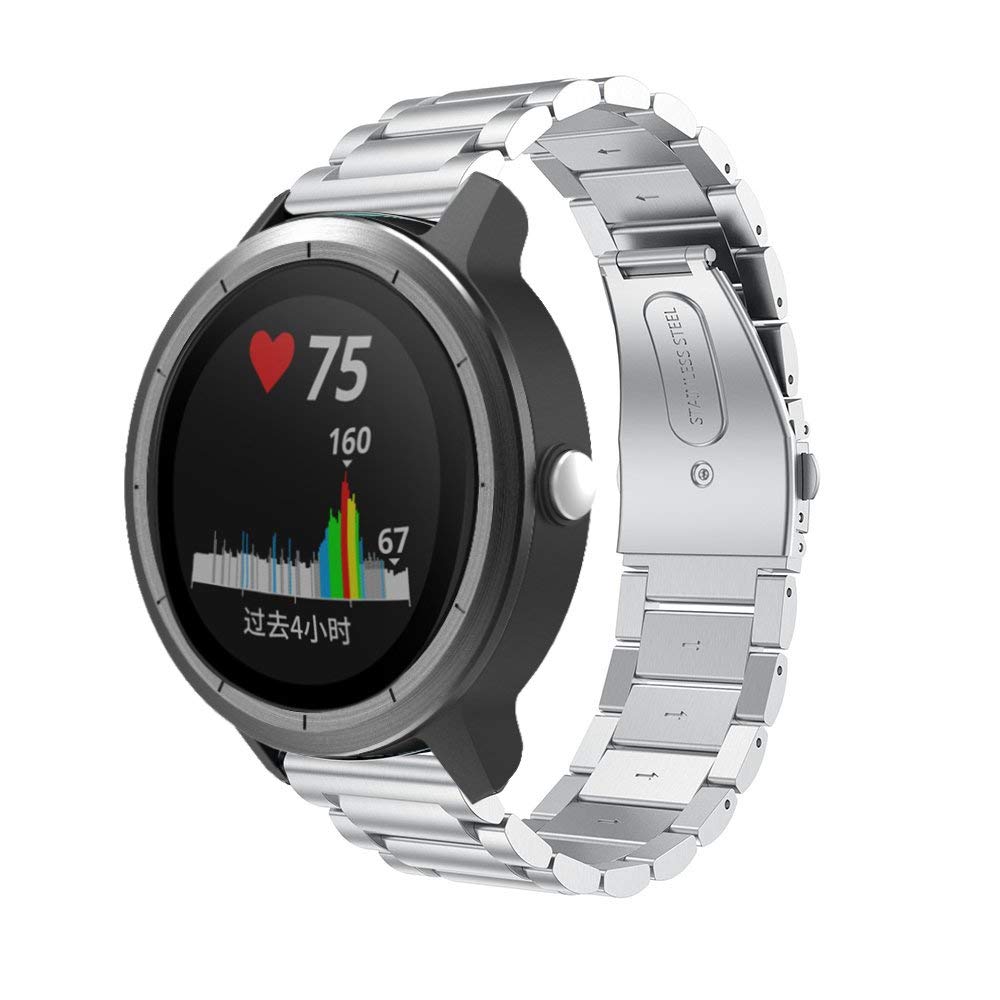 Stainless Steel Bracelet for Garmin Vivoactive 3 AANHORA-SHOPPING
