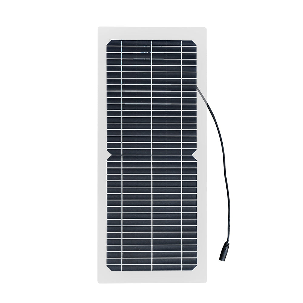 Transparent Semi-Flexible 10W Solar Panel Kit AANHORA-SHOPPING