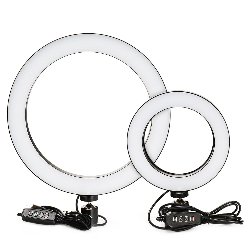 Dimmable Camera LED Light Ring AANHORA-SHOPPING