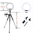 Compact LED Camera Light Ring AANHORA-SHOPPING