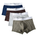 Men's Elastic Boxers Set 4 pcs AANHORA-SHOPPING