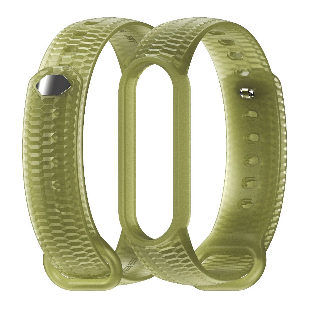 Transparent Silicone Band for Xiaomi Mi Band 3 and 4 AANHORA-SHOPPING