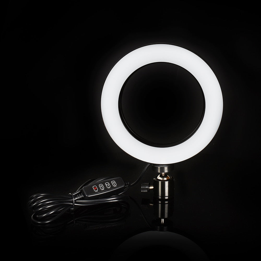 Dimmable Camera LED Light Ring AANHORA-SHOPPING