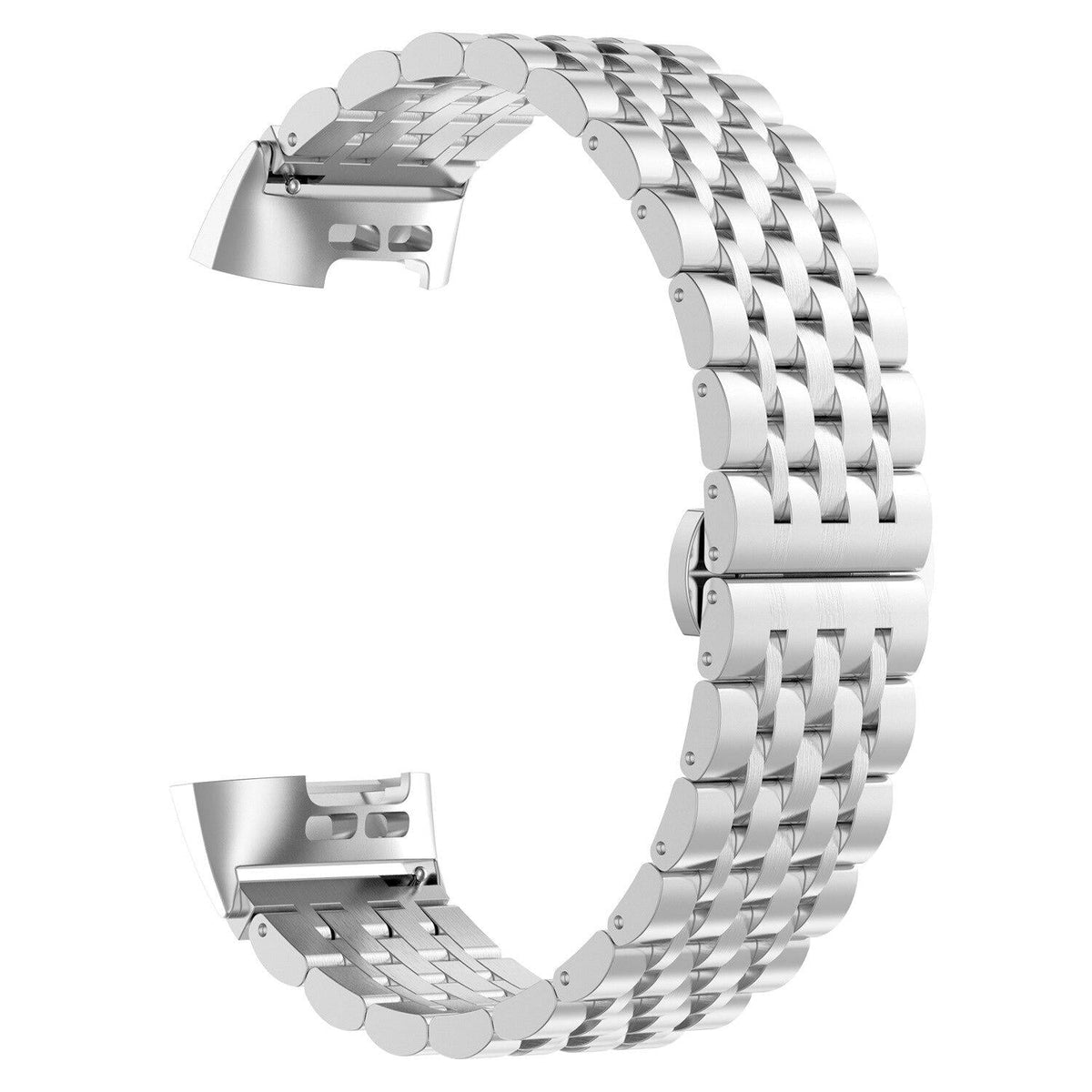 Classic Stainless Steel Band for Fitbit Charge 3 / 4 AANHORA-SHOPPING