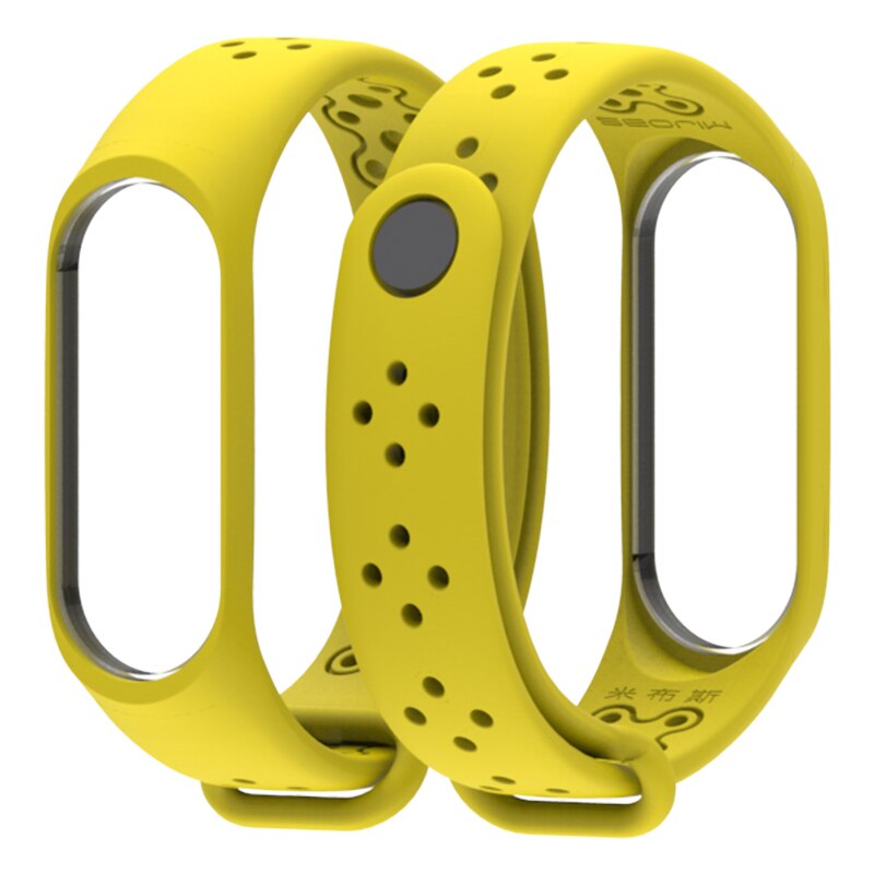 Perforated Silicone Band for Xiaomi Mi Band 3 AANHORA-SHOPPING