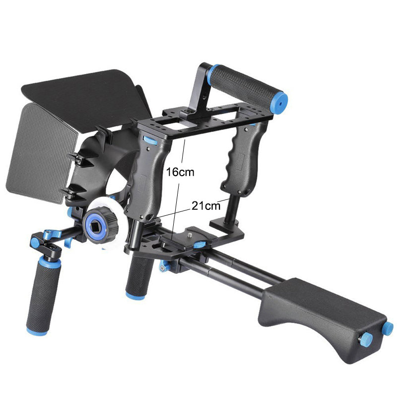 Professional DSLR Camera Shoulder Rig AANHORA-SHOPPING