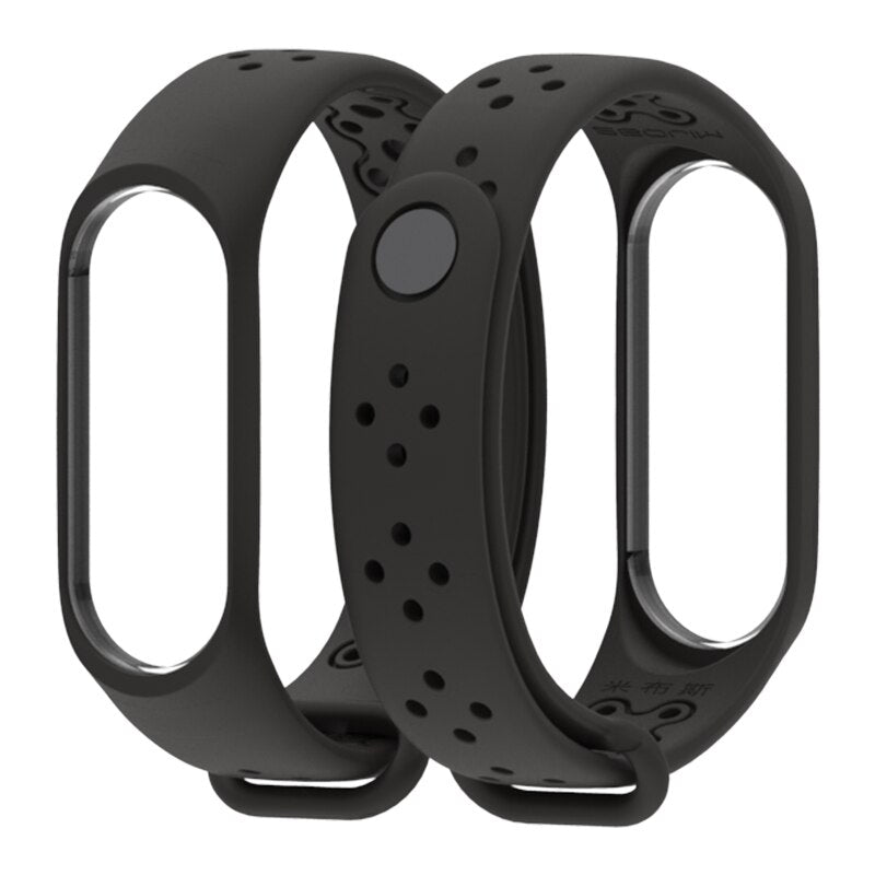 Perforated Silicone Band for Xiaomi Mi Band 3 AANHORA-SHOPPING