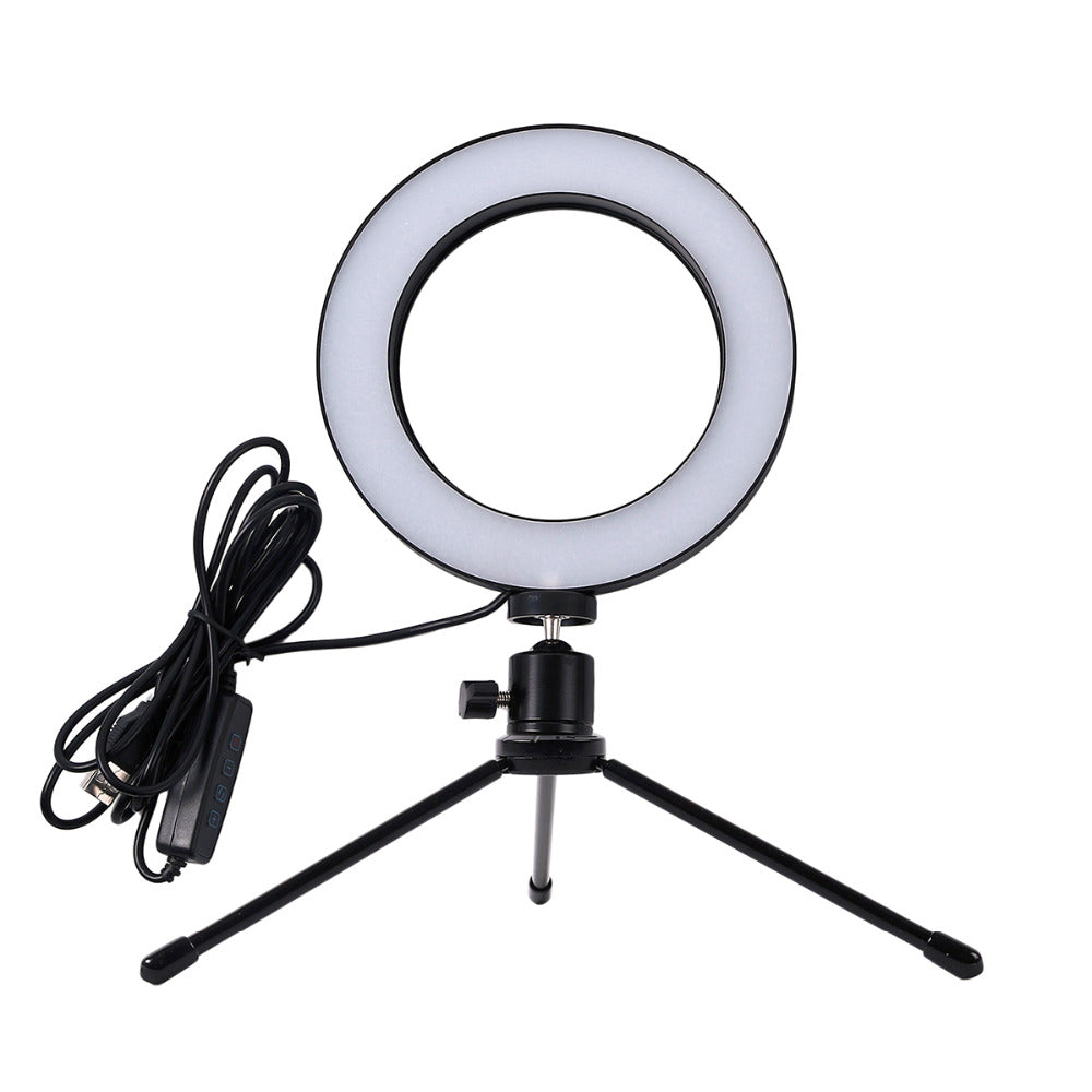 Compact LED Camera Light Ring AANHORA-SHOPPING