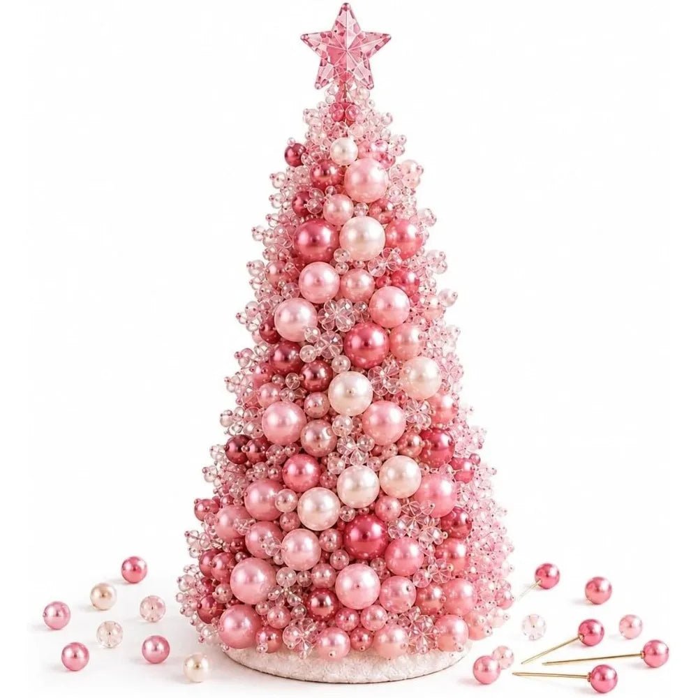 Kit de Árbol de Navidad de Cuentas para Montar de Sobremesa - AANHORA-SHOPPING